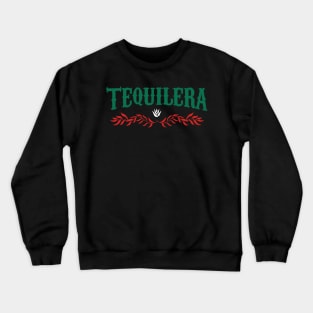 Tequilera - Mezcal - red and green Crewneck Sweatshirt
